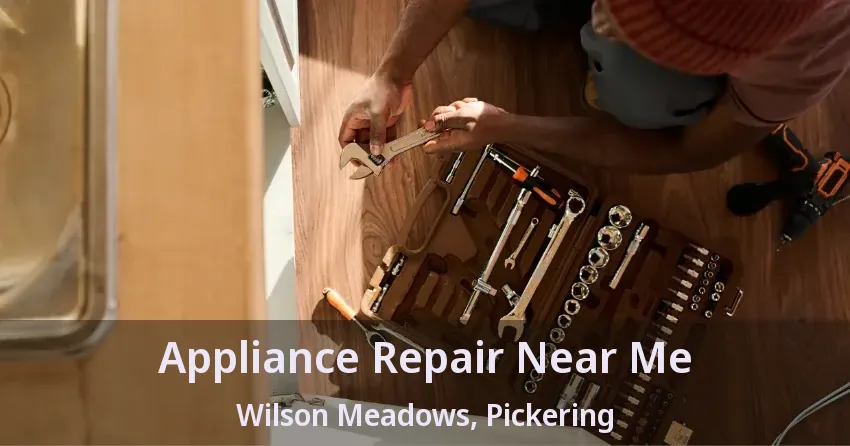 Appliance Repair Near Me Wilson Meadows, Pickering - ON