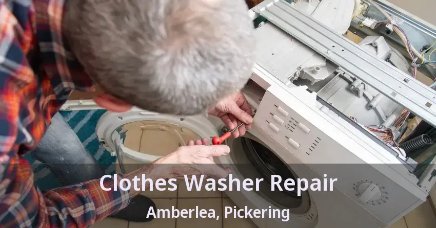 Clothes Washer Repair Amberlea, Pickering - ON