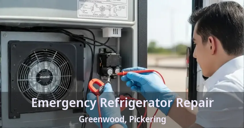 Emergency Refrigerator Repair Greenwood, Pickering - ON