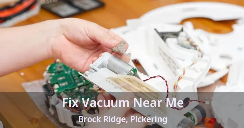 Fix Vacuum Near Me Brock Ridge, Pickering - ON