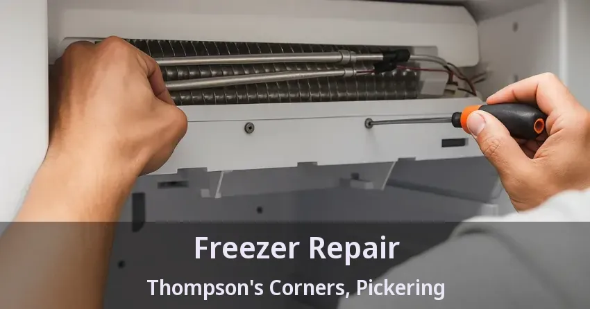 Freezer Repair Thompson's Corners, Pickering - ON
