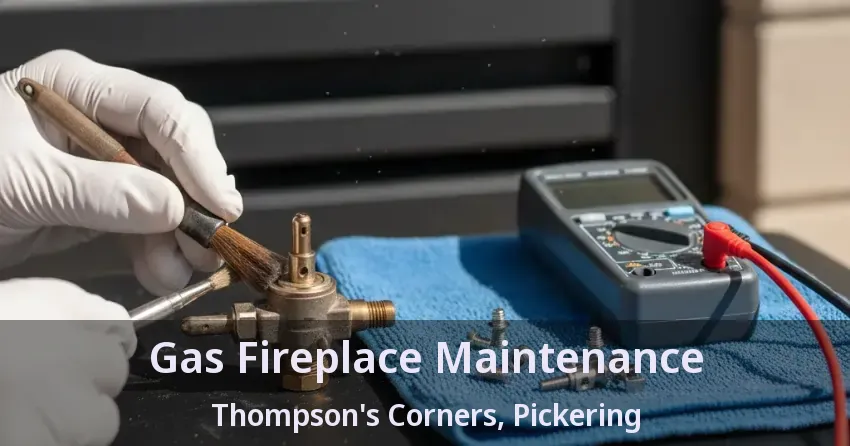 Gas Fireplace Maintenance Thompson's Corners, Pickering - ON