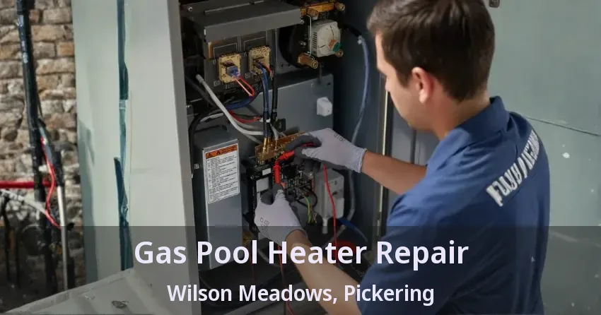 Gas Pool Heater Repair Wilson Meadows, Pickering - ON