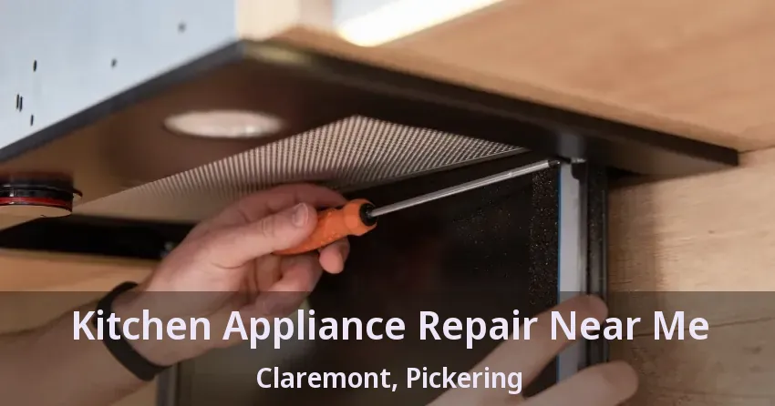Kitchen Appliance Repair Near Me Claremont, Pickering - ON