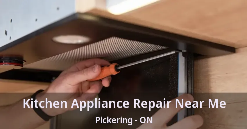 Kitchen Appliance Repair Near Me Pickering - ON