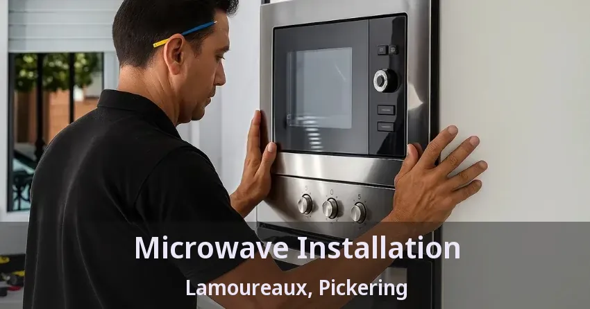 Microwave Installation Lamoureaux, Pickering - ON