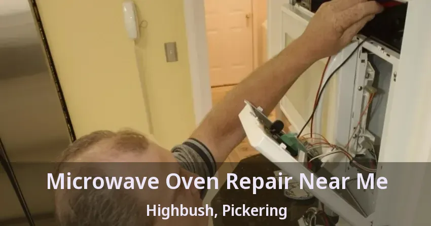 Microwave Oven Repair Near Me Highbush, Pickering - ON