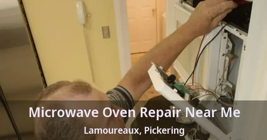 Microwave Oven Repair Near Me Lamoureaux, Pickering - ON