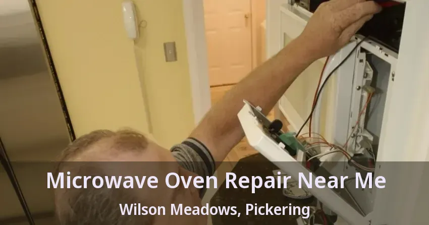 Microwave Oven Repair Near Me Wilson Meadows, Pickering - ON