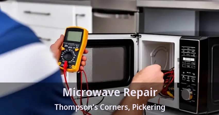 Microwave Repair Thompson's Corners, Pickering - ON