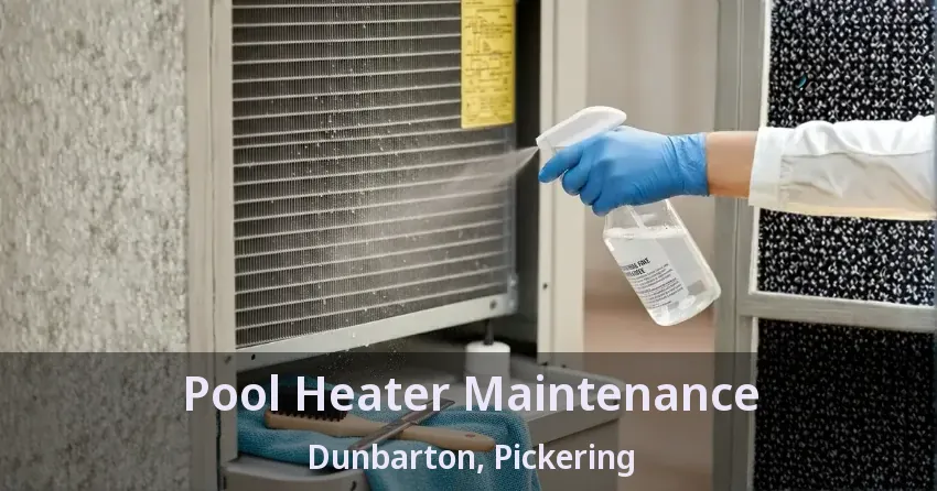 Pool Heater Maintenance Dunbarton, Pickering - ON