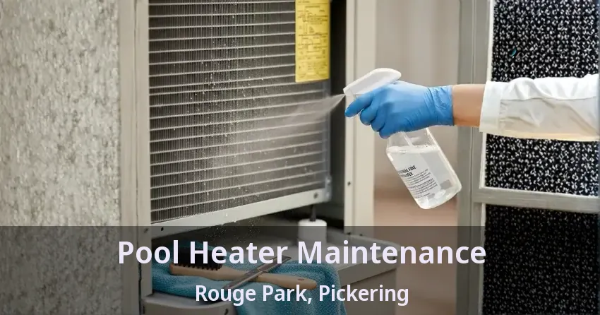 Pool Heater Maintenance Rouge Park, Pickering - ON