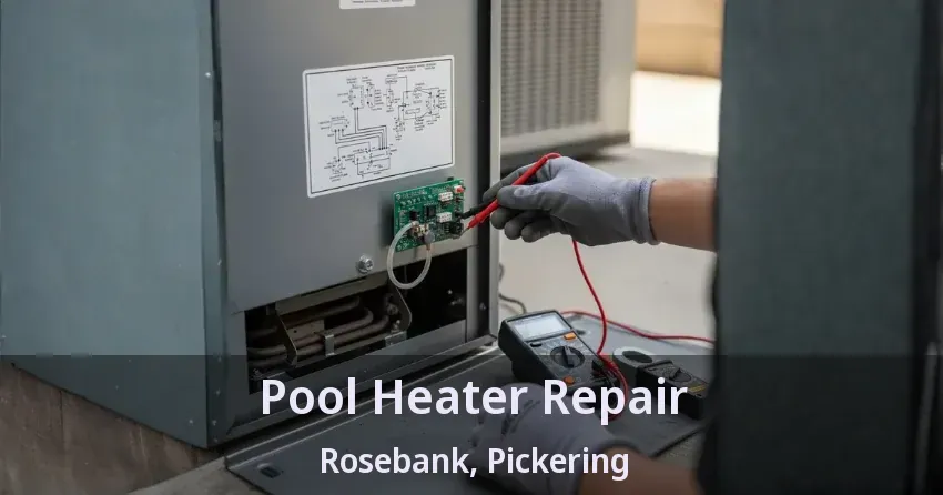 Pool Heater Repair Rosebank, Pickering - ON