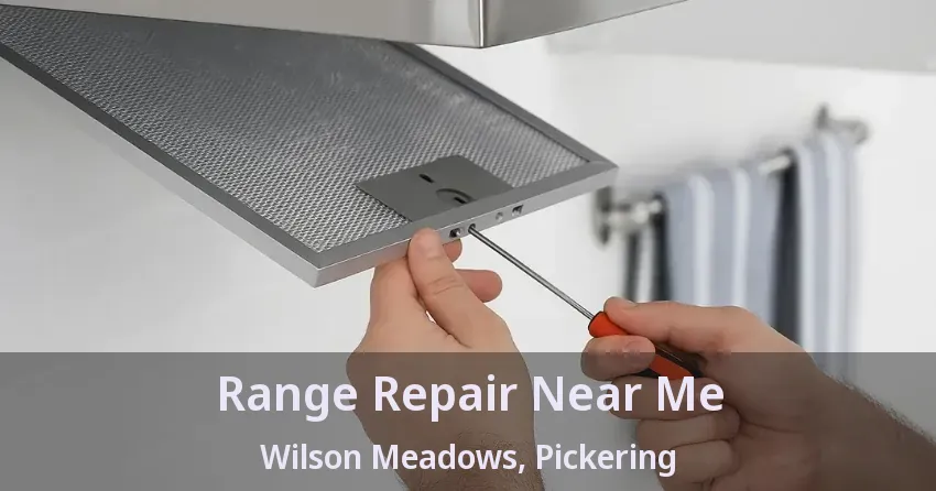 Range Repair Near Me Wilson Meadows, Pickering - ON