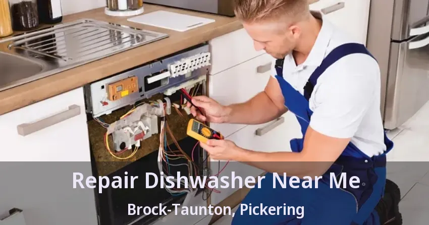 Repair Dishwasher Near Me Brock-Taunton, Pickering - ON
