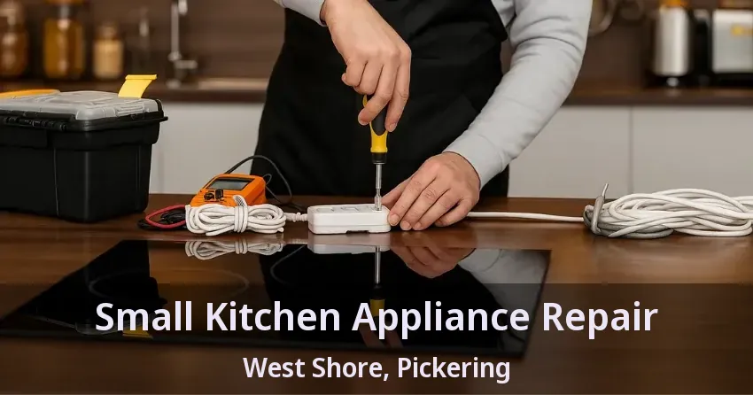 Small Kitchen Appliance Repair West Shore, Pickering - ON