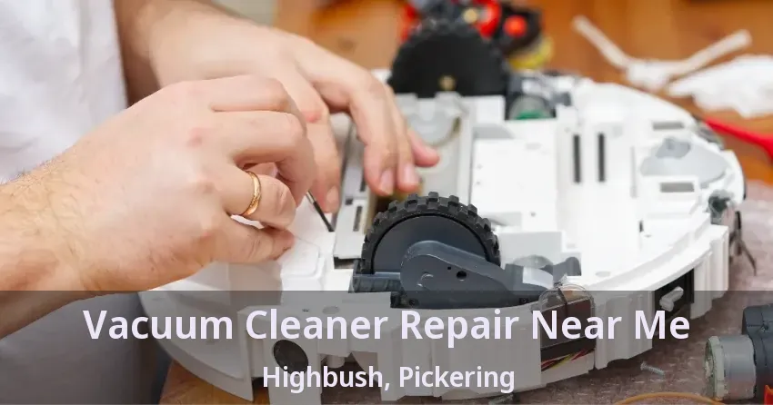 Vacuum Cleaner Repair Near Me Highbush, Pickering - ON