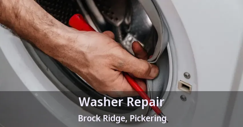 Washer Repair Brock Ridge, Pickering - ON