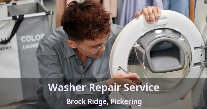 Washer Repair Service Brock Ridge, Pickering - ON
